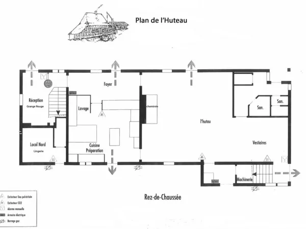 Plan de l'Hutau