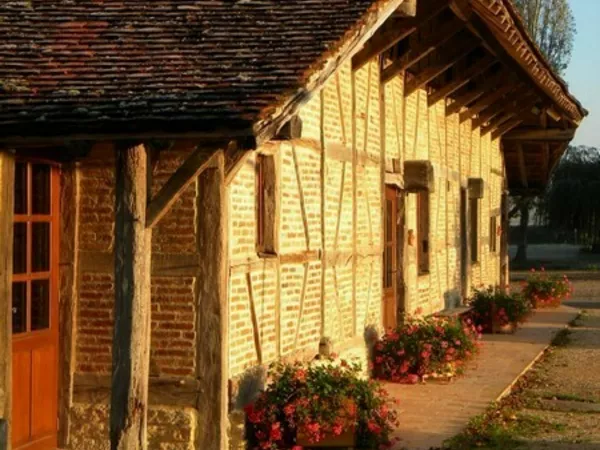 Extérieur de l'huteau façade est